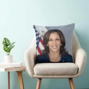 Vice President Kamala Harris Official Photo Cushion