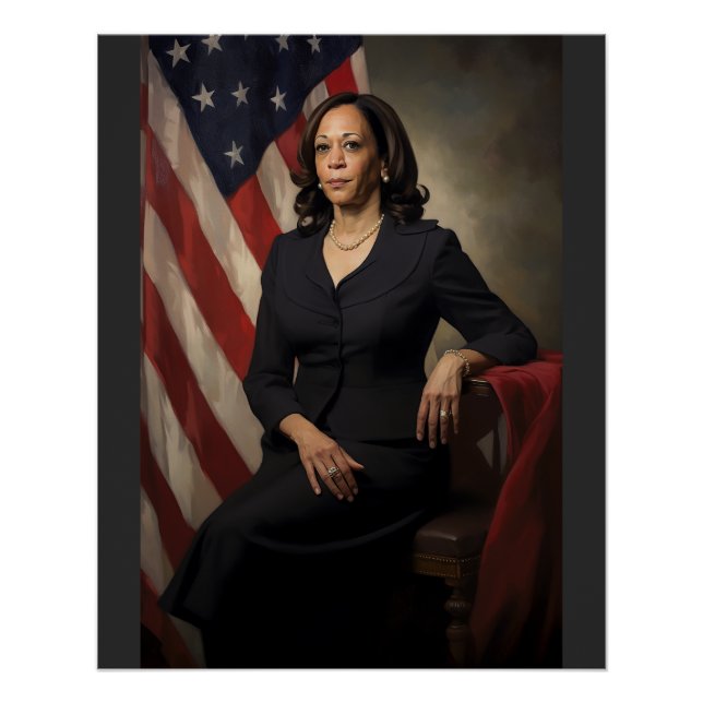 Vice-President Kamala Harris Poster (Front)