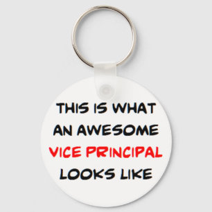 vice principal, awesome key ring
