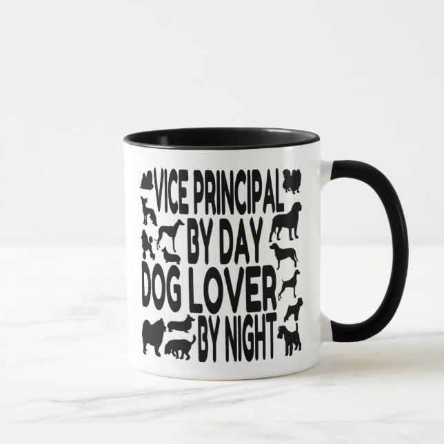 Vice Principal Loves Dogs Mug (Right)