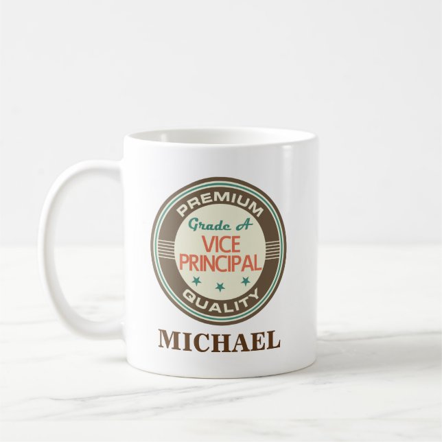 Vice Principal Personalised Office Mug Gift (Left)