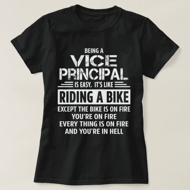 Vice Principal T-Shirt (Design Front)