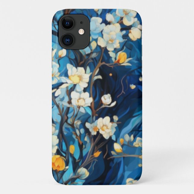 Vicent Van Gogh Style Sublimation Template for  Case-Mate iPhone Case (Back)