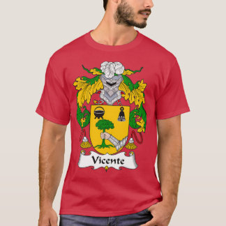 Vicente Coat of Arms Family Crest  T-Shirt