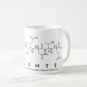 Vicente peptide name mug (Front Right)