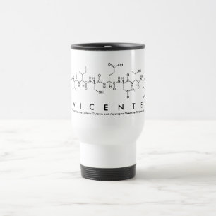 Vicente peptide name mug