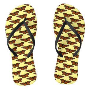 Viceroy Butterfly Beautiful Nature Photography Flip Flops