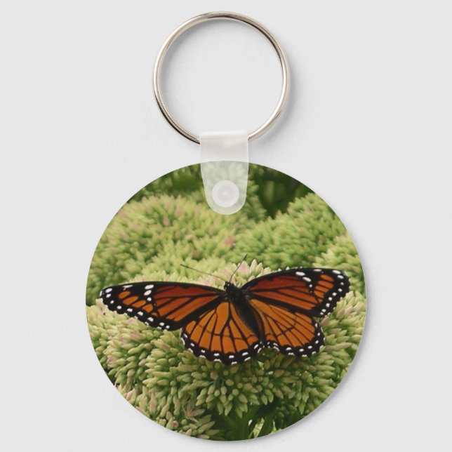 Viceroy Butterfly Beautiful Nature Photography Key Ring (Front)