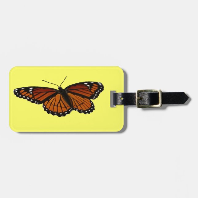 Viceroy Butterfly Beautiful Nature Photography Luggage Tag (Front Horizontal)