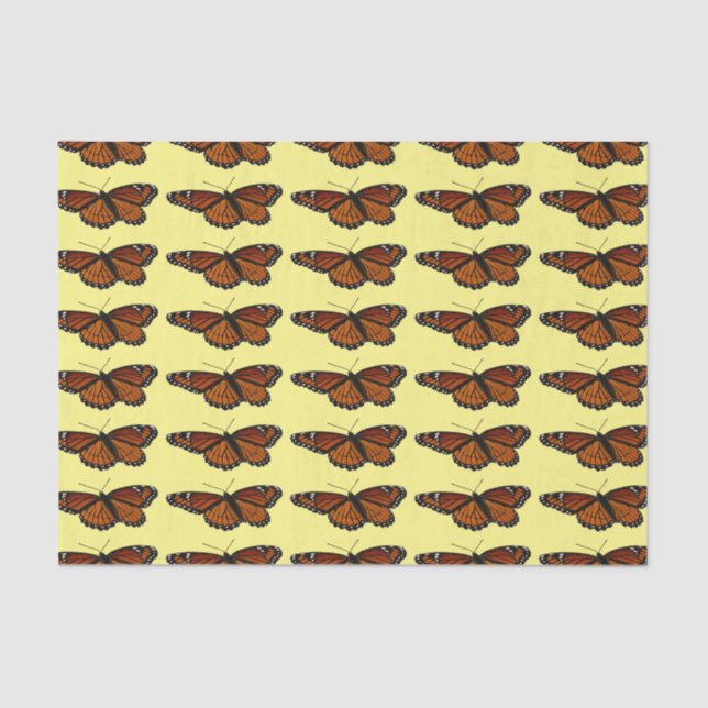 Viceroy Butterfly Beautiful Nature Photography Tissue Paper (Front)
