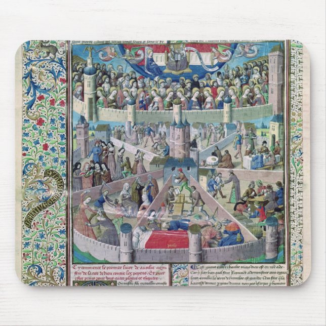 Vices and Virtues on Earth Mouse Mat (Front)