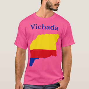 Vichada Department Map Colombia T-Shirt