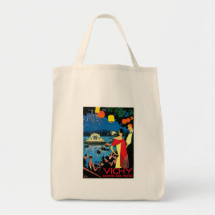 Vichy Comite Des Fetes ~ France Travel Art Tote Bag