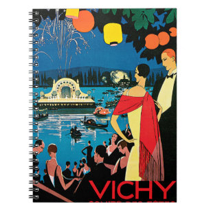 Vichy - France - Vintage Travel Notebook