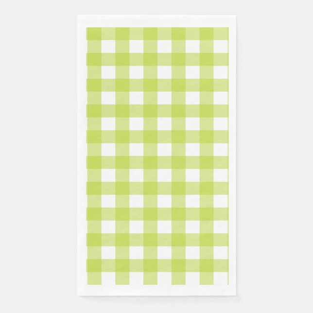 Vichy Green Apple Napkin (Front)