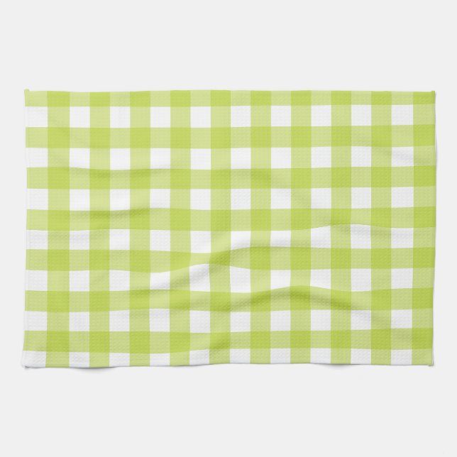 Vichy Green Apple Tea Towel (Horizontal)