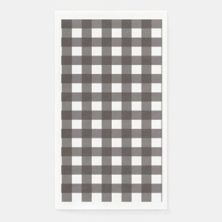 Vichy Gris anthracite Napkin