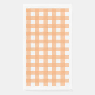 Vichy Light Orange Napkin