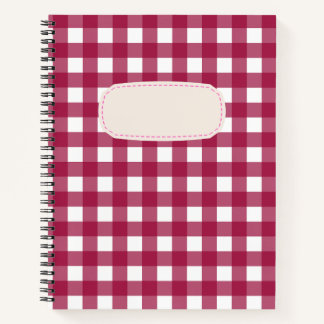 Vichy Rouge Cherry Notebook