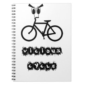 Vicious cycle spiral notebooks