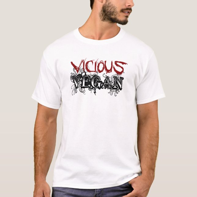Vicious Vegan T-Shirt (Front)