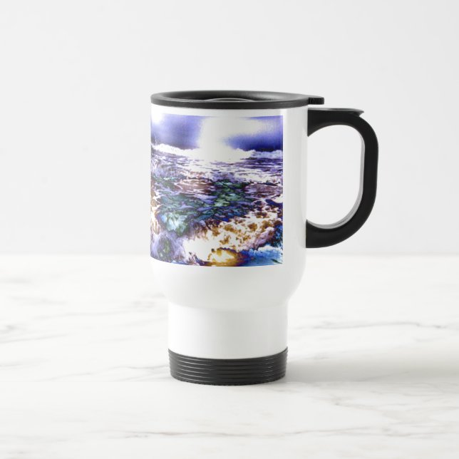 Vicious Waves Travel Mug (Right)