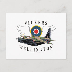 Vickers Wellington Postcard