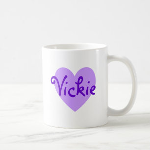 Vickie in Purple Coffee Mug