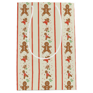 Vickie’s Gingerbread Parade-Cream Gift Bag