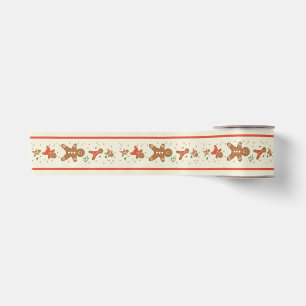 Vickie’s Gingerbread Parade-Cream Satin Ribbon
