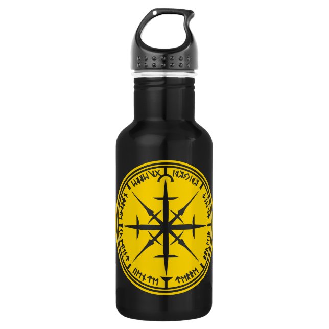 Vicking Wind Rose 532 Ml Water Bottle (Front)