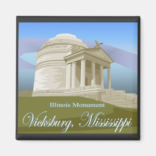 Vicksburg, Mississippi Doggie Magnet