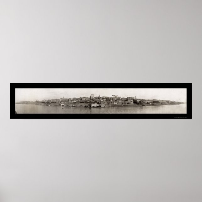 Vicksburg, Mississippi Photo 1910 Poster (Front)