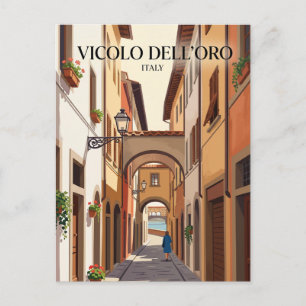 Vicolo dell'Oro Italy Postcard