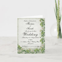 Vicorian Meadow Wedding Invitation