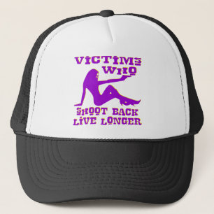 Victims Who Shoot Back Live Longer  #2 Trucker Hat