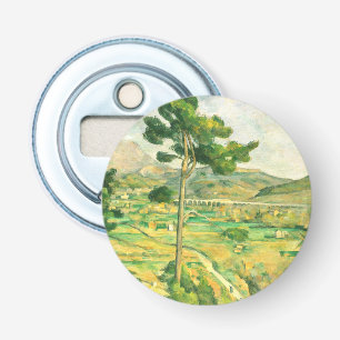 Victoire and the Viaduct Paul Cezanne Bottle Opener