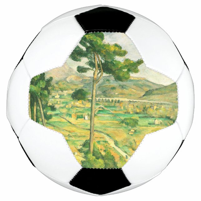Victoire and the Viaduct Paul Cezanne     Football (Front)