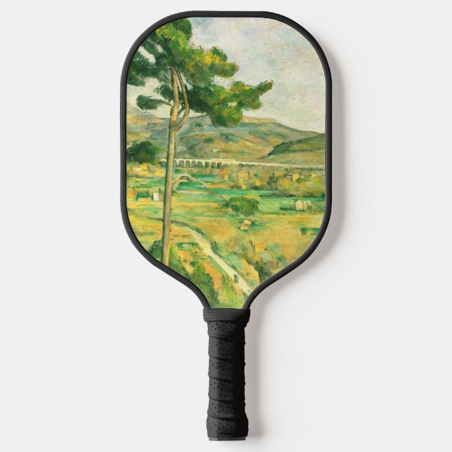 Victoire and the Viaduct Paul Cezanne  Pickleball Paddle (Front)