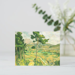 Victoire and the Viaduct Paul Cezanne Postcard