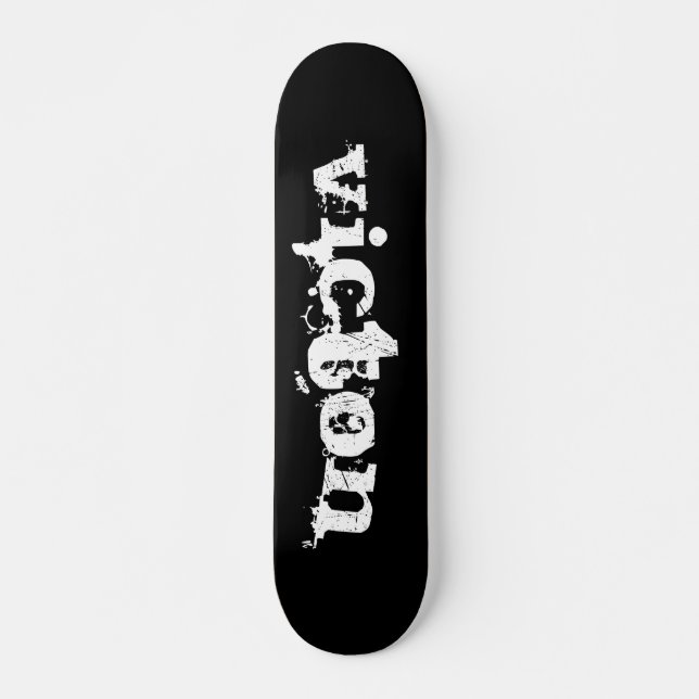 Victon Splatter Brand Logo Skateboard (Front)