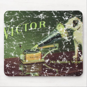 Victor 1899- distressed mouse mat