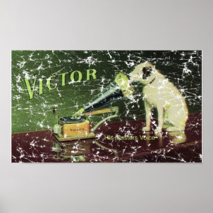 Victor 1899- distressed poster