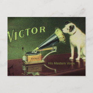 Victor 1899 postcard