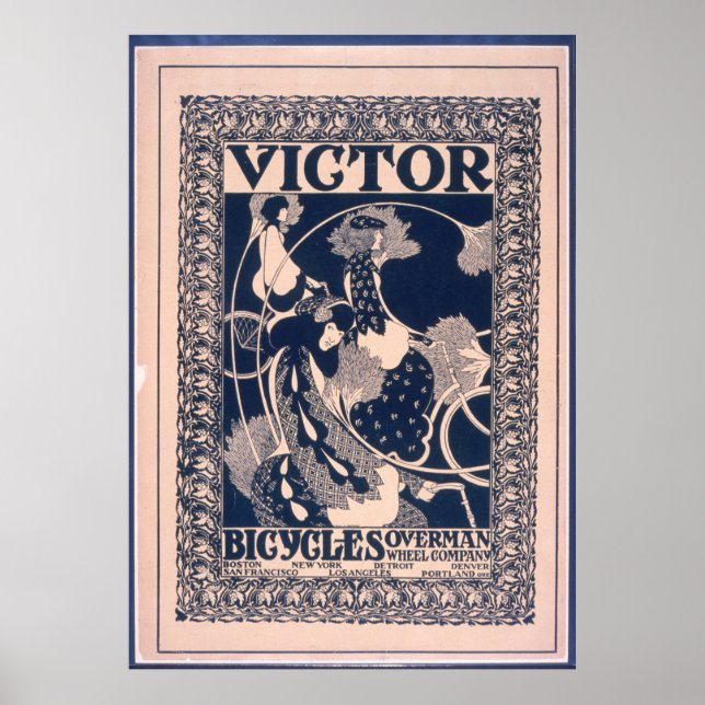 Victor Bicycles Poster (Front)