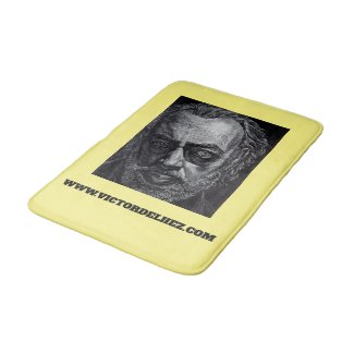 Victor Delhez bath mat V1 (light yellow)