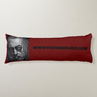 Victor Delhez body cushion V1 (dark red)