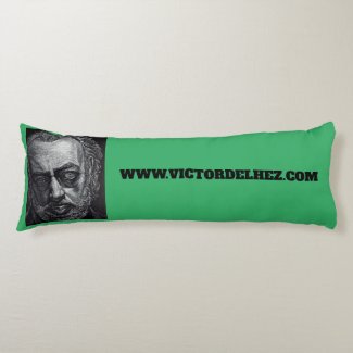 Victor Delhez body cushion V1 (green)