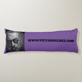 Victor Delhez body cushion V1 (purple)