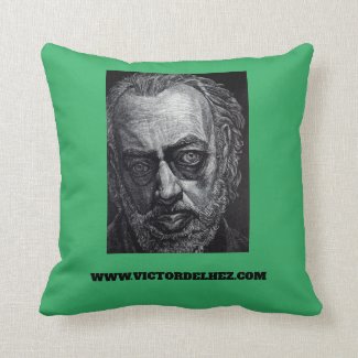 Victor Delhez cushion V1 (green)